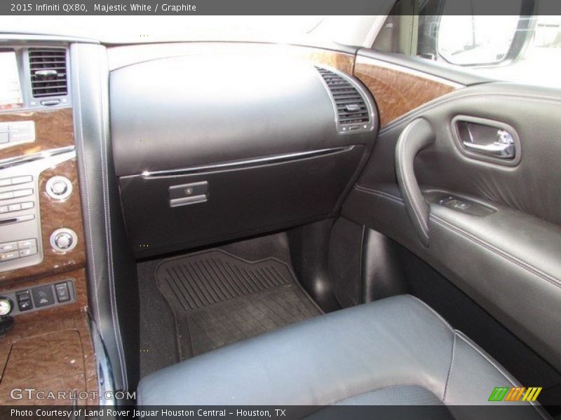Majestic White / Graphite 2015 Infiniti QX80