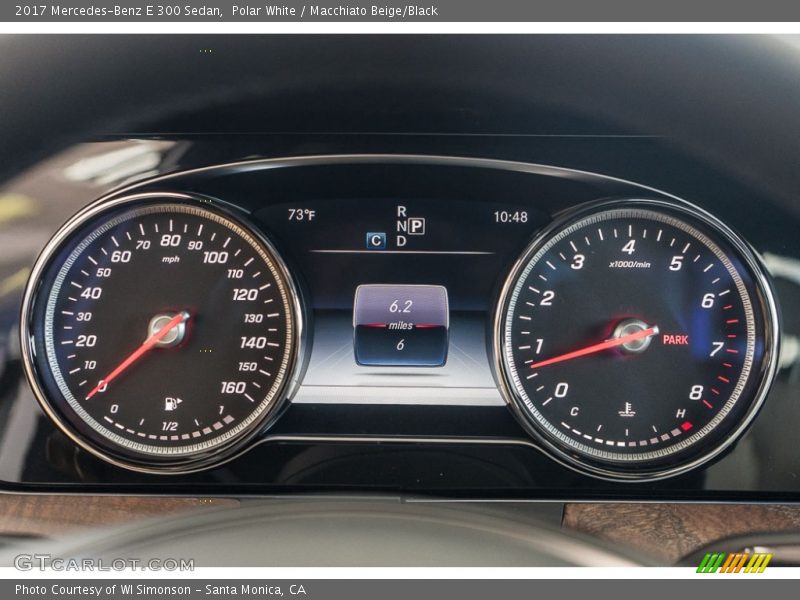Polar White / Macchiato Beige/Black 2017 Mercedes-Benz E 300 Sedan
