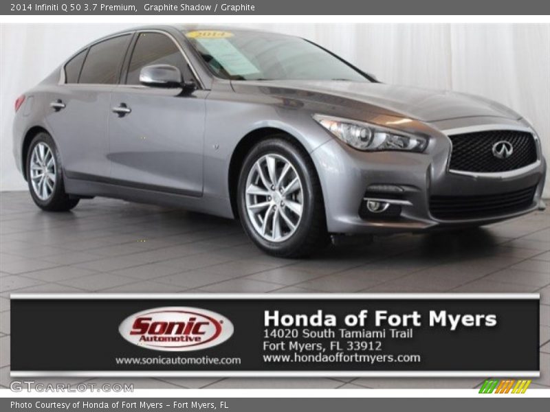 Graphite Shadow / Graphite 2014 Infiniti Q 50 3.7 Premium