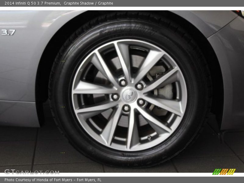 Graphite Shadow / Graphite 2014 Infiniti Q 50 3.7 Premium