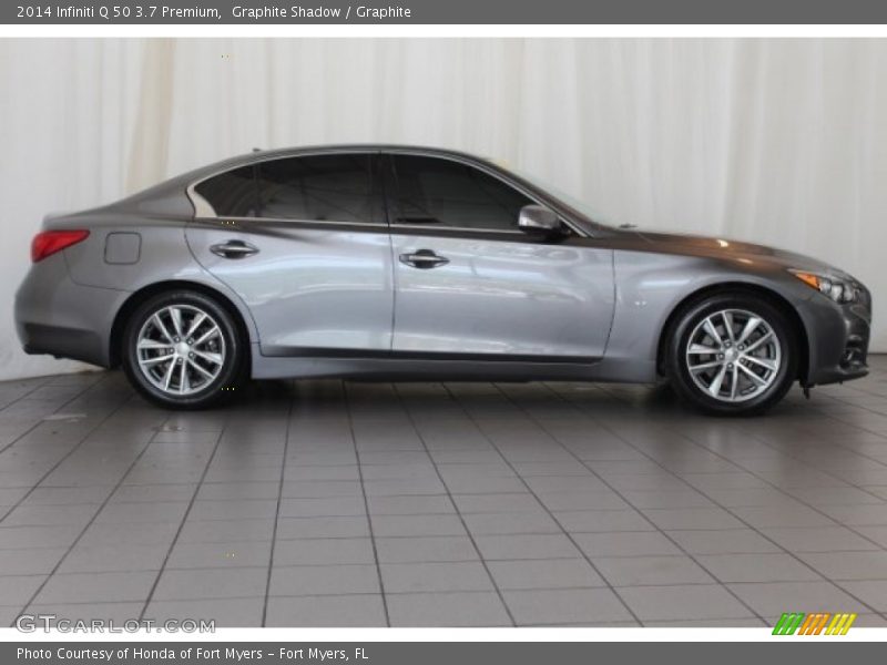Graphite Shadow / Graphite 2014 Infiniti Q 50 3.7 Premium