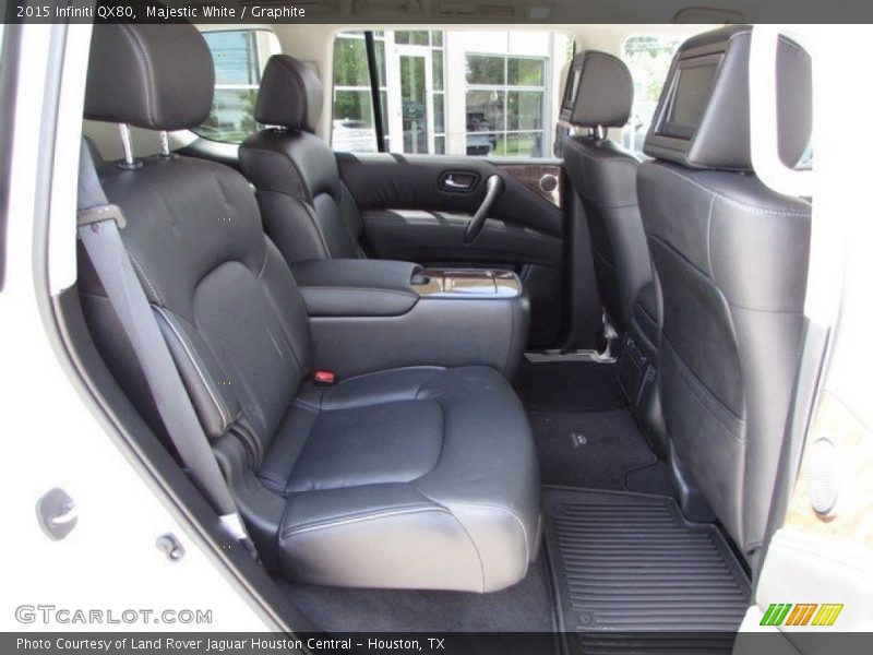 Majestic White / Graphite 2015 Infiniti QX80