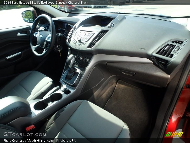 Sunset / Charcoal Black 2014 Ford Escape SE 1.6L EcoBoost