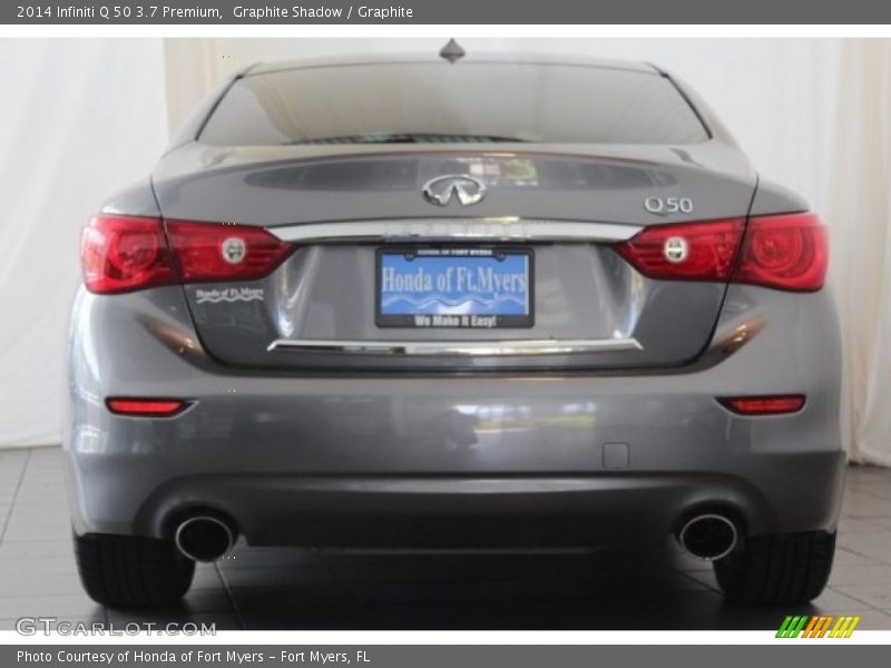 Graphite Shadow / Graphite 2014 Infiniti Q 50 3.7 Premium
