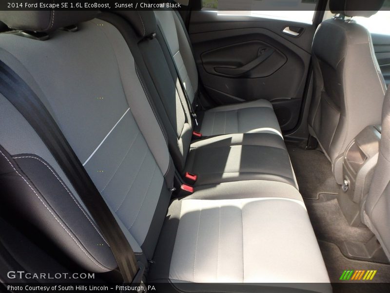 Sunset / Charcoal Black 2014 Ford Escape SE 1.6L EcoBoost