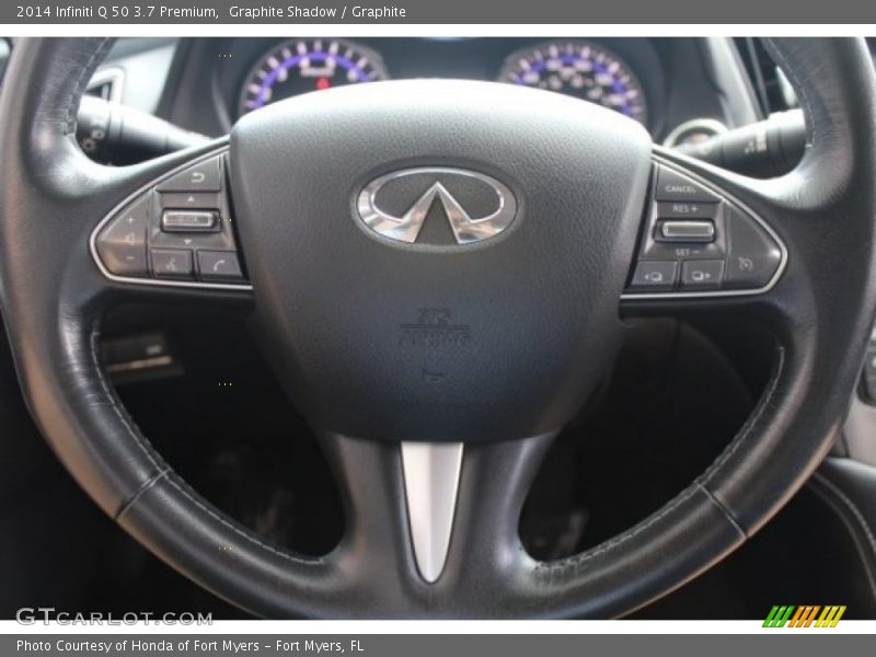 Graphite Shadow / Graphite 2014 Infiniti Q 50 3.7 Premium