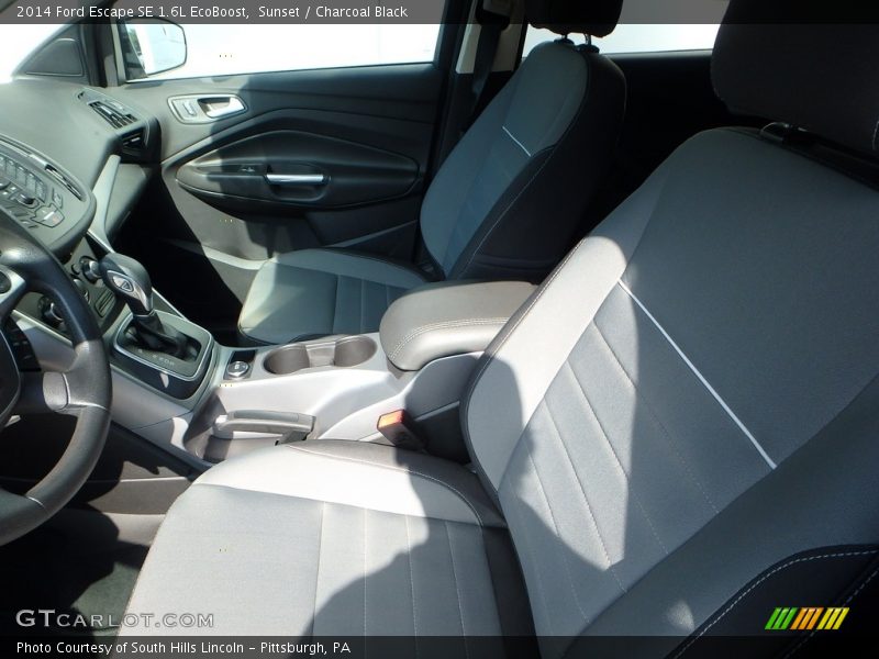 Sunset / Charcoal Black 2014 Ford Escape SE 1.6L EcoBoost