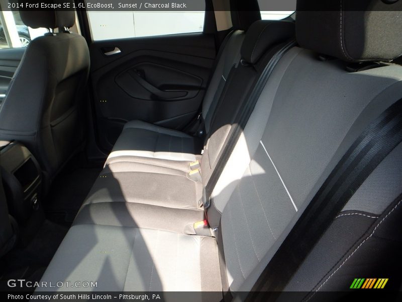 Sunset / Charcoal Black 2014 Ford Escape SE 1.6L EcoBoost