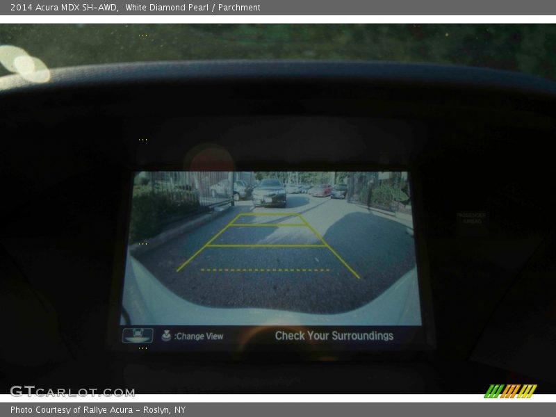 White Diamond Pearl / Parchment 2014 Acura MDX SH-AWD