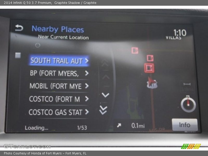 Graphite Shadow / Graphite 2014 Infiniti Q 50 3.7 Premium