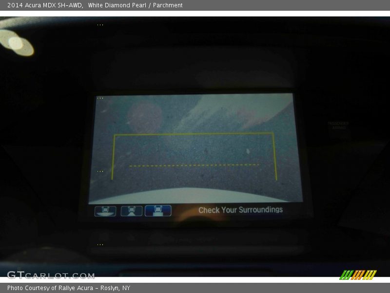 White Diamond Pearl / Parchment 2014 Acura MDX SH-AWD