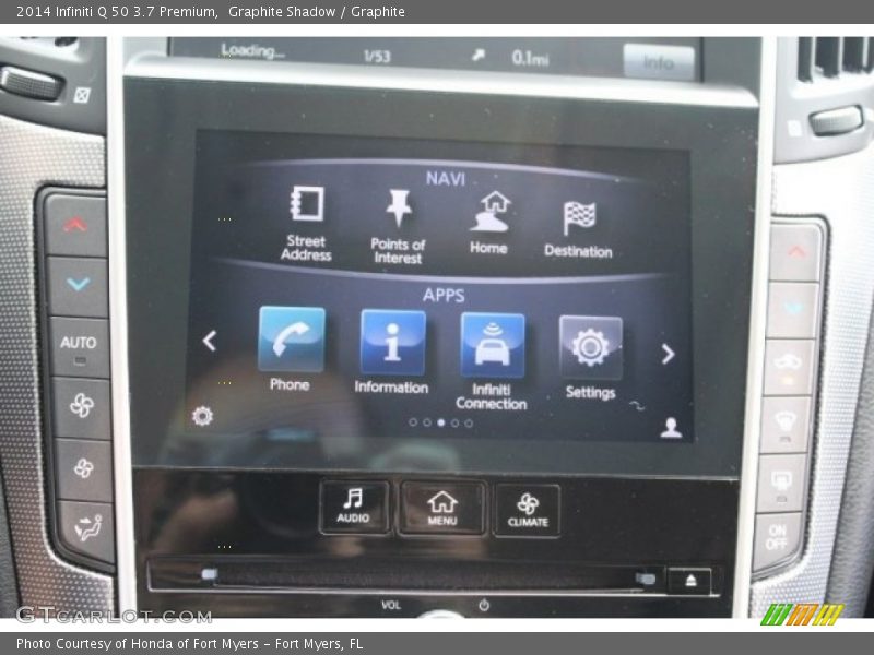 Graphite Shadow / Graphite 2014 Infiniti Q 50 3.7 Premium