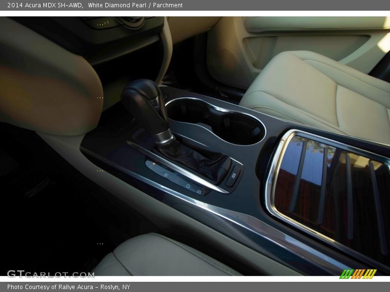 White Diamond Pearl / Parchment 2014 Acura MDX SH-AWD