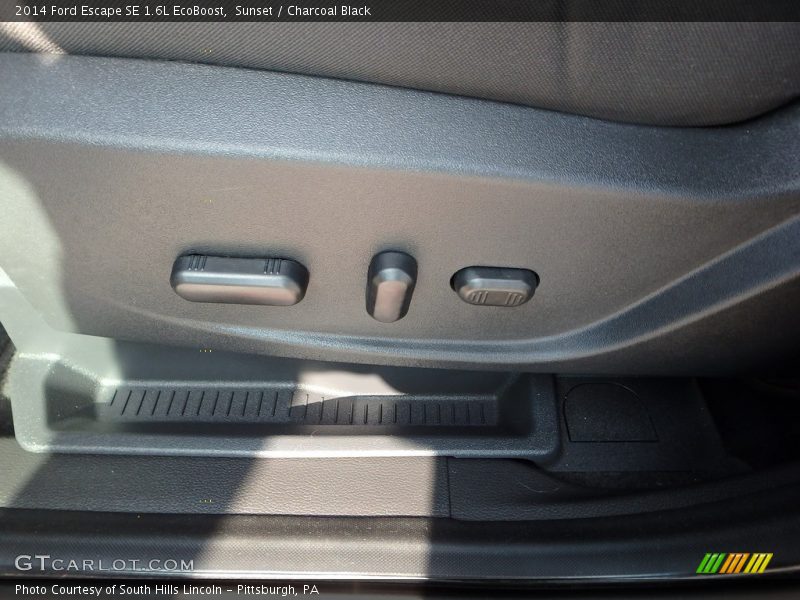 Sunset / Charcoal Black 2014 Ford Escape SE 1.6L EcoBoost