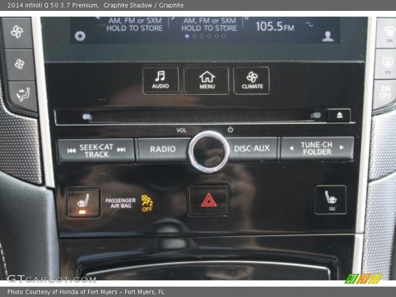 Graphite Shadow / Graphite 2014 Infiniti Q 50 3.7 Premium