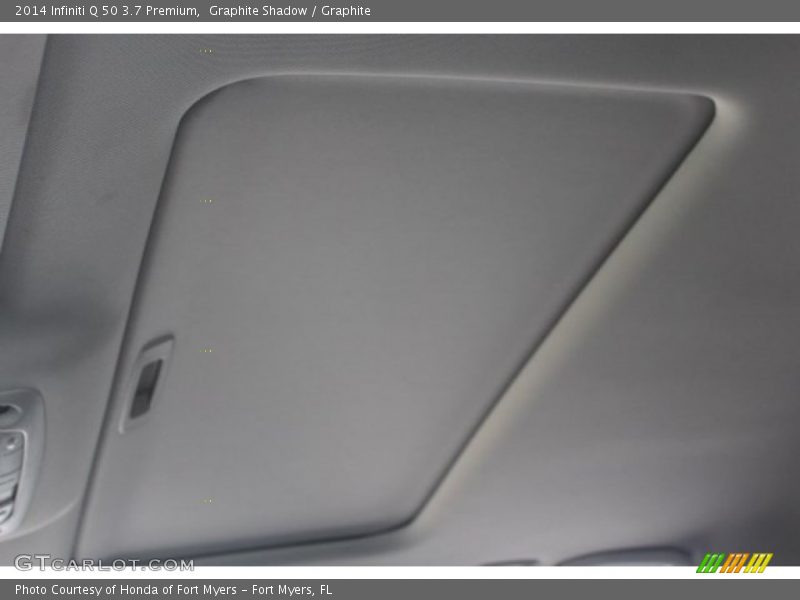 Graphite Shadow / Graphite 2014 Infiniti Q 50 3.7 Premium