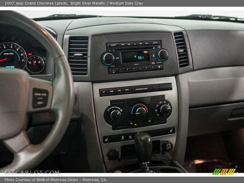 Bright Silver Metallic / Medium Slate Gray 2007 Jeep Grand Cherokee Laredo