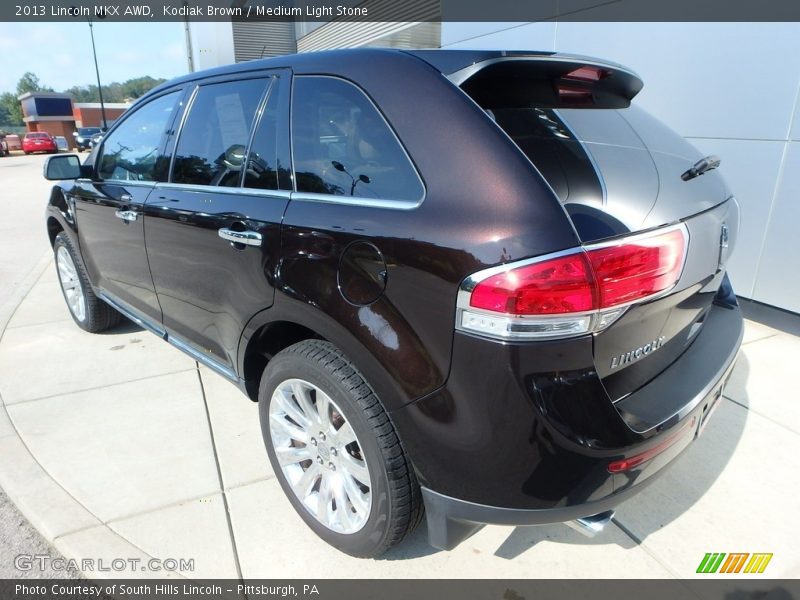 Kodiak Brown / Medium Light Stone 2013 Lincoln MKX AWD