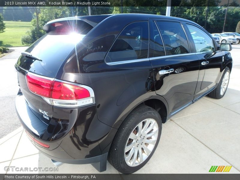 Kodiak Brown / Medium Light Stone 2013 Lincoln MKX AWD