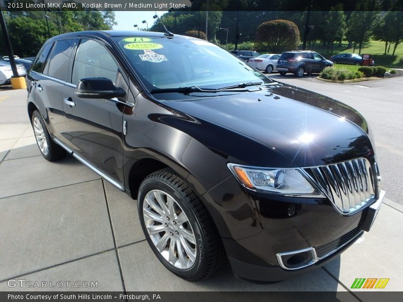 Kodiak Brown / Medium Light Stone 2013 Lincoln MKX AWD
