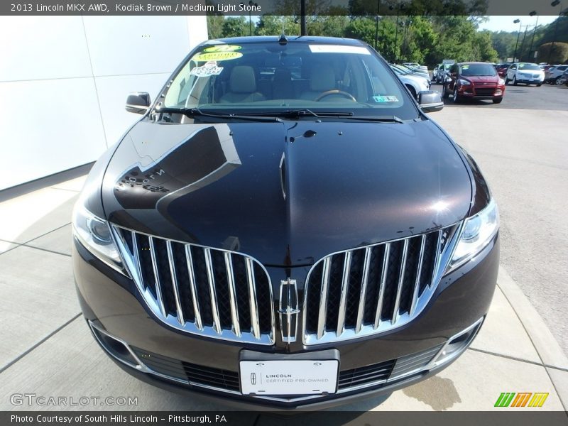 Kodiak Brown / Medium Light Stone 2013 Lincoln MKX AWD