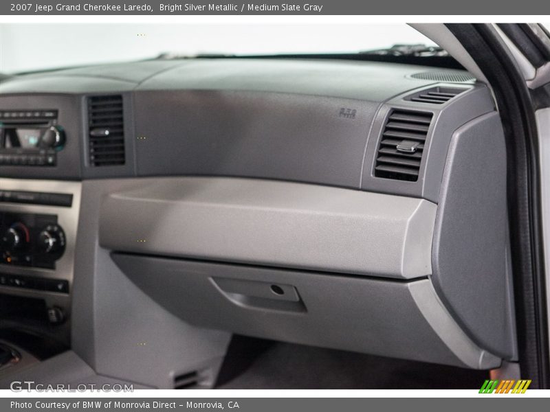 Bright Silver Metallic / Medium Slate Gray 2007 Jeep Grand Cherokee Laredo