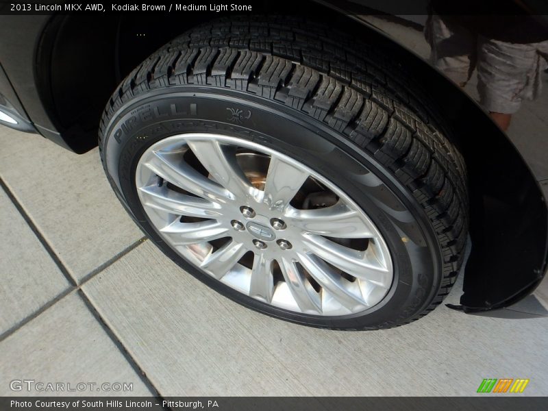 Kodiak Brown / Medium Light Stone 2013 Lincoln MKX AWD