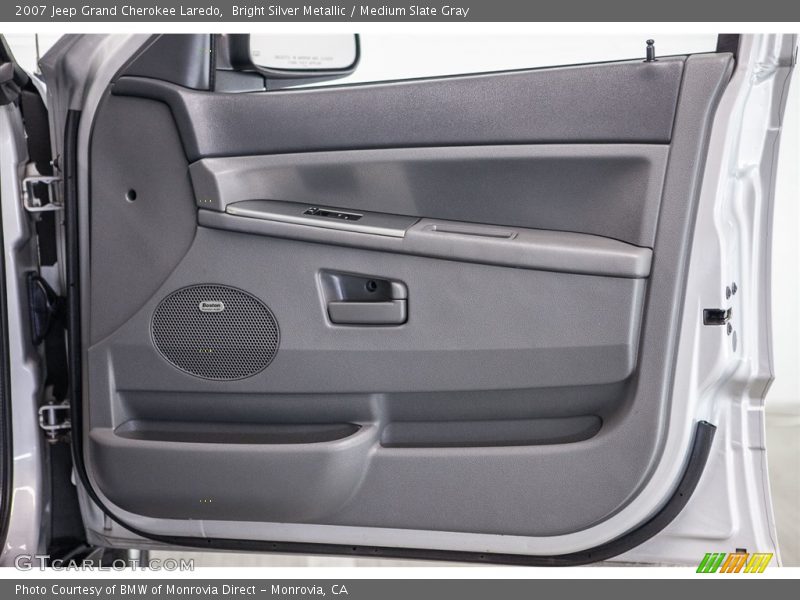 Bright Silver Metallic / Medium Slate Gray 2007 Jeep Grand Cherokee Laredo