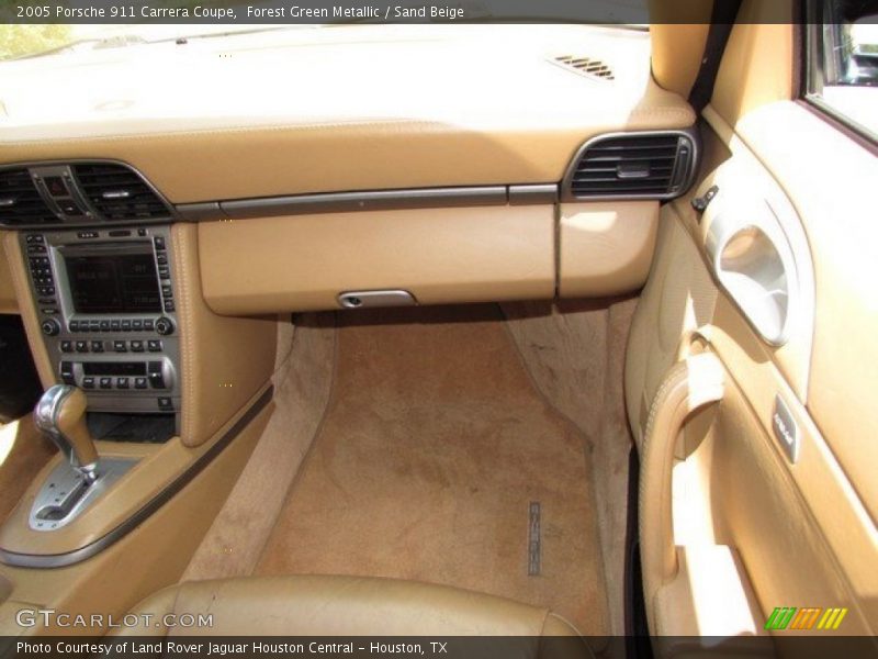 Forest Green Metallic / Sand Beige 2005 Porsche 911 Carrera Coupe