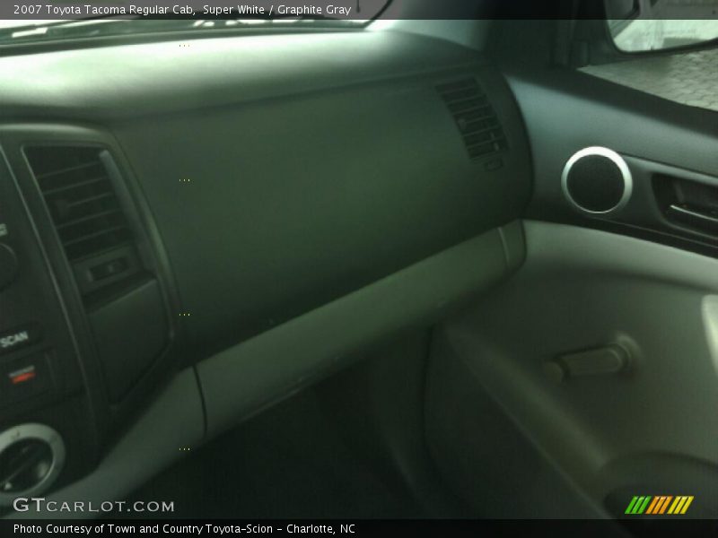 Super White / Graphite Gray 2007 Toyota Tacoma Regular Cab