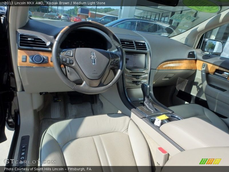 Kodiak Brown / Medium Light Stone 2013 Lincoln MKX AWD