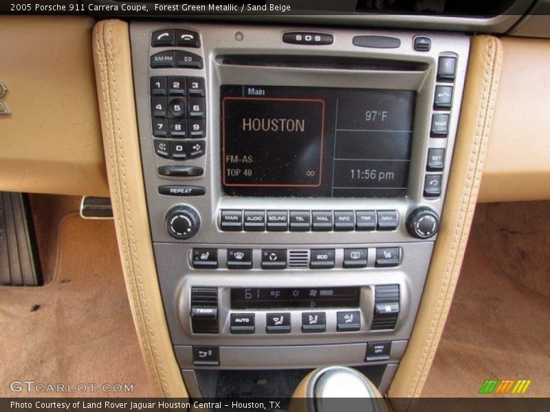 Forest Green Metallic / Sand Beige 2005 Porsche 911 Carrera Coupe