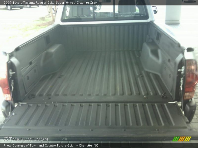 Super White / Graphite Gray 2007 Toyota Tacoma Regular Cab