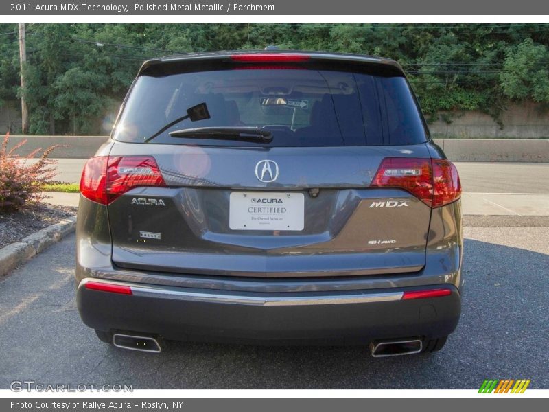 Polished Metal Metallic / Parchment 2011 Acura MDX Technology