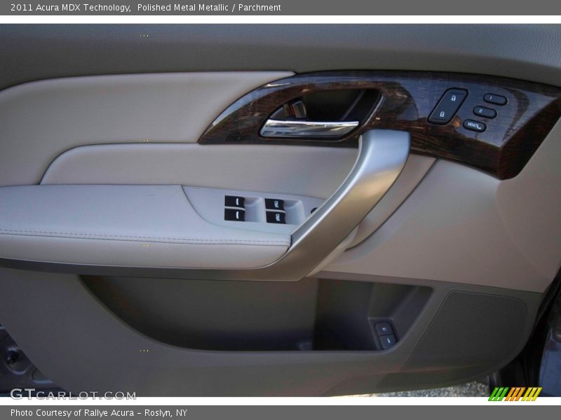 Polished Metal Metallic / Parchment 2011 Acura MDX Technology