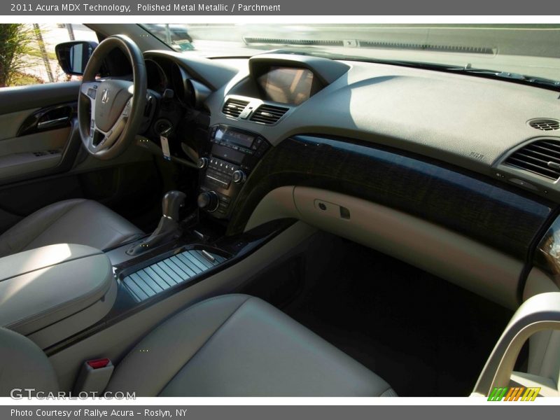 Polished Metal Metallic / Parchment 2011 Acura MDX Technology