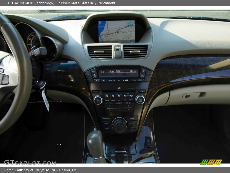 Polished Metal Metallic / Parchment 2011 Acura MDX Technology
