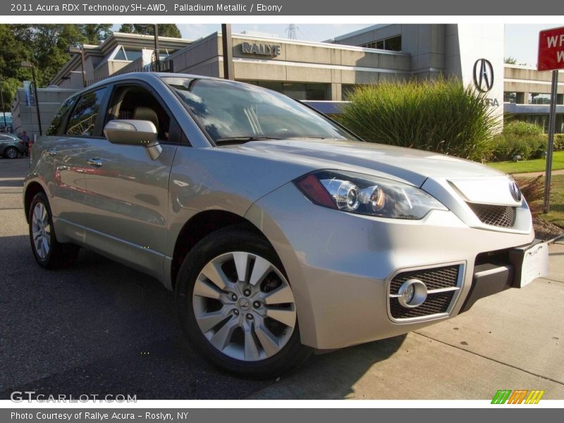 Palladium Metallic / Ebony 2011 Acura RDX Technology SH-AWD