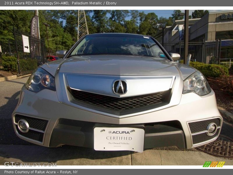 Palladium Metallic / Ebony 2011 Acura RDX Technology SH-AWD