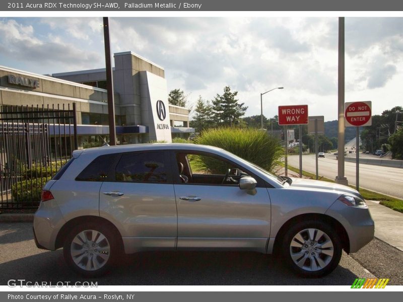 Palladium Metallic / Ebony 2011 Acura RDX Technology SH-AWD