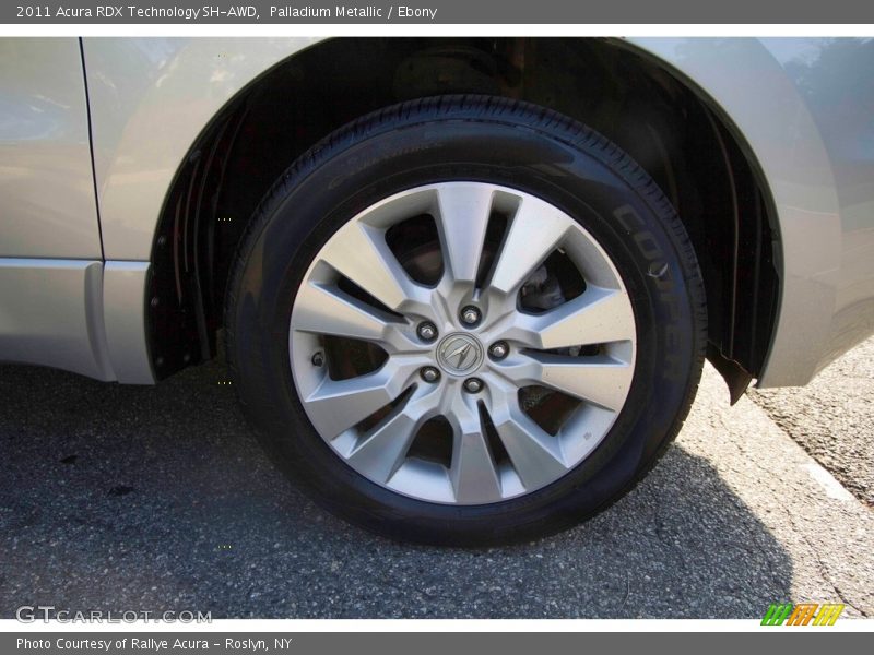 Palladium Metallic / Ebony 2011 Acura RDX Technology SH-AWD