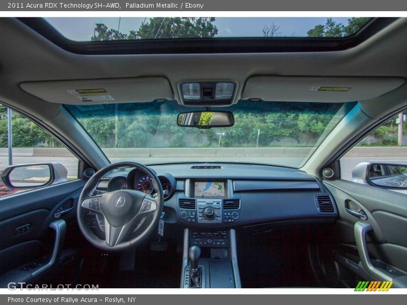 Palladium Metallic / Ebony 2011 Acura RDX Technology SH-AWD