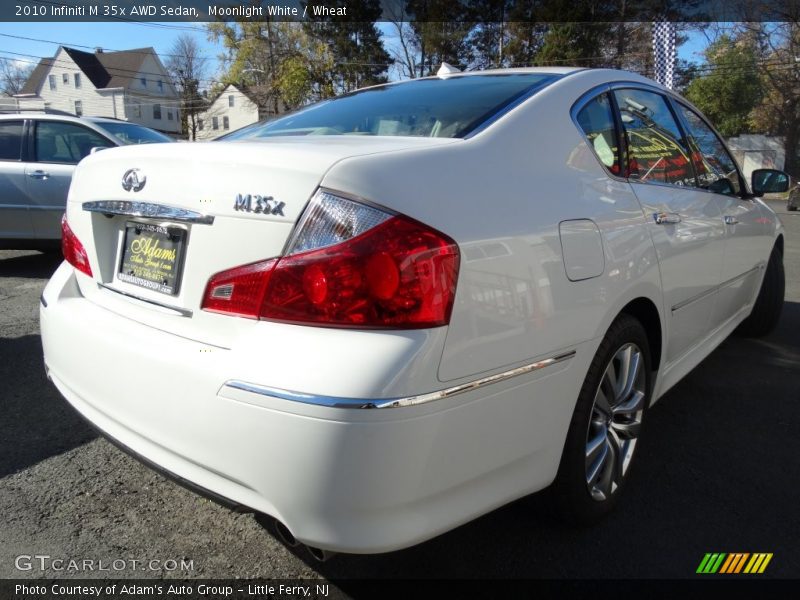 Moonlight White / Wheat 2010 Infiniti M 35x AWD Sedan