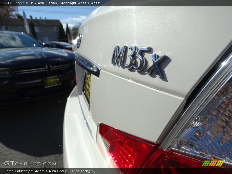 Moonlight White / Wheat 2010 Infiniti M 35x AWD Sedan
