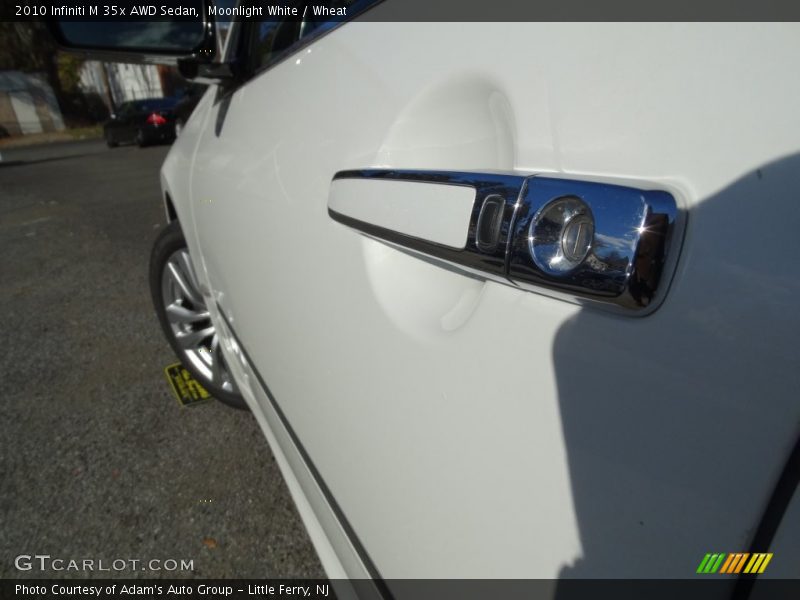 Moonlight White / Wheat 2010 Infiniti M 35x AWD Sedan