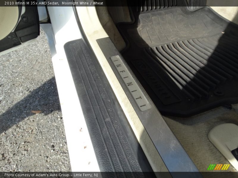 Moonlight White / Wheat 2010 Infiniti M 35x AWD Sedan