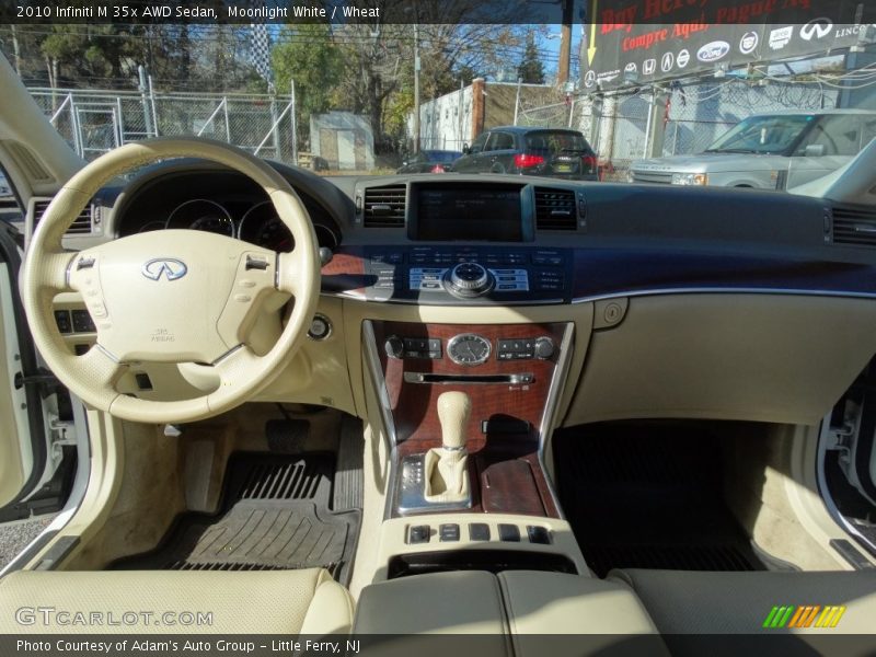 Moonlight White / Wheat 2010 Infiniti M 35x AWD Sedan