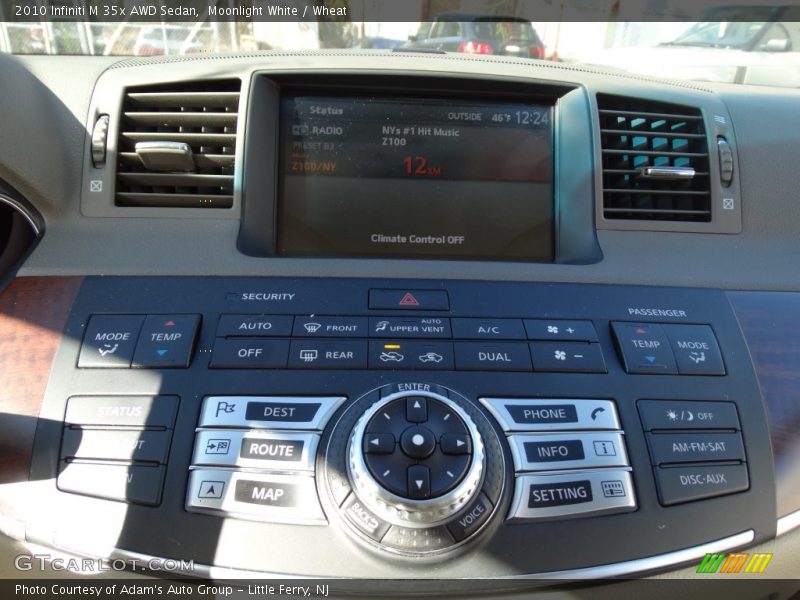 Moonlight White / Wheat 2010 Infiniti M 35x AWD Sedan