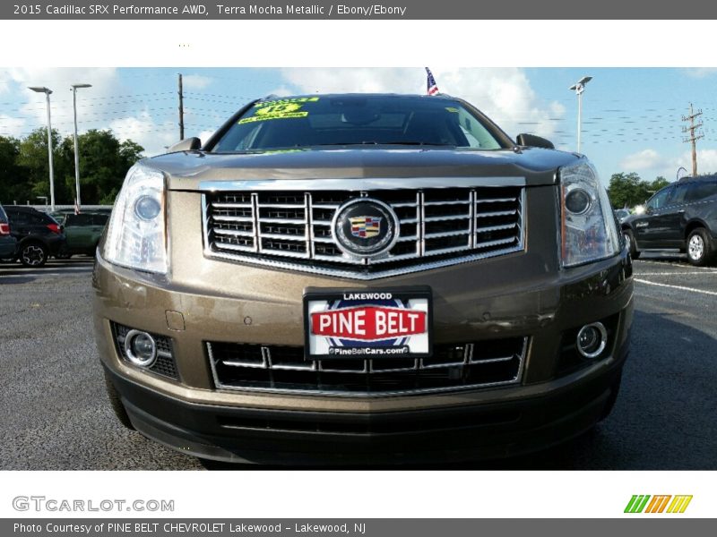 Terra Mocha Metallic / Ebony/Ebony 2015 Cadillac SRX Performance AWD