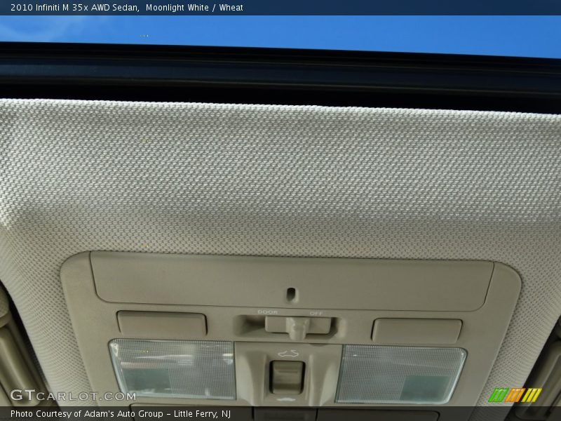 Moonlight White / Wheat 2010 Infiniti M 35x AWD Sedan